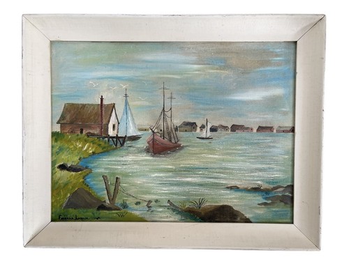 Original oil painting board - oil, on