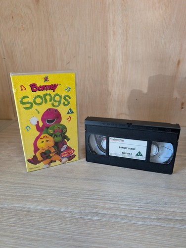 Barney songs vhs - barney,
