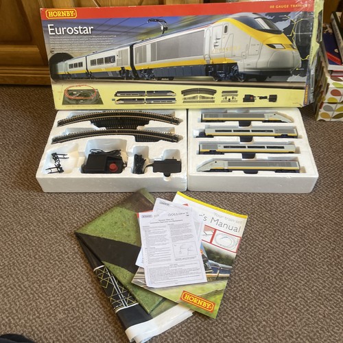 Hornby eurostar train set dcc - train,