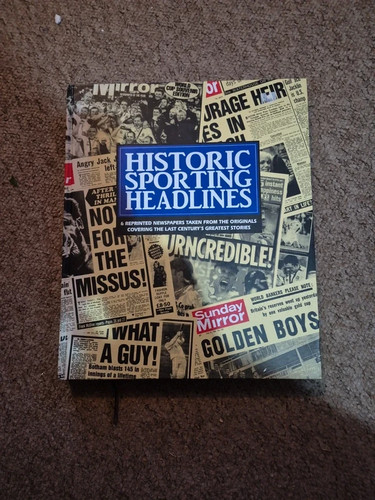 Historic sporting headlines - sporting, by