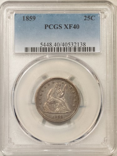 1859 seated liberty - seated,