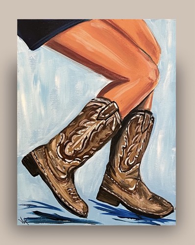 Country western cowboy - cowboy, boots
