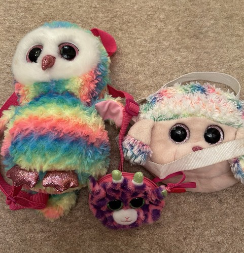 Bundle rainbow owl - rainbow, mini
