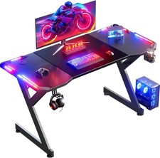 55 inch Gaming Desk with LED