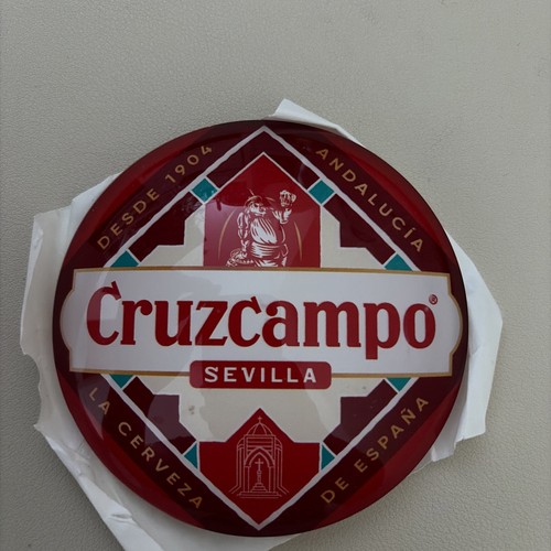Brand new cruzcampo beer - cruzcampo,