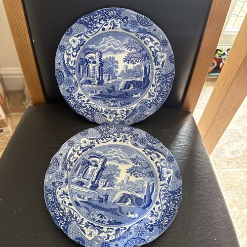 Vintage spode blue italian - 2,