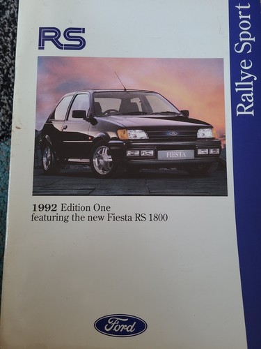 Ford rallye sport edition - ford,