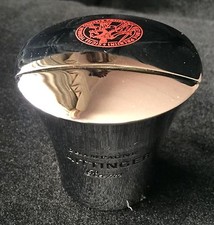 TAITTINGER CHAMPAGNE MENU HOLDER PHOTO HOLDER UNUSED SILVER CHROME BEEN STORED