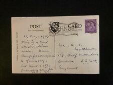 GUERNSEY/HERM 1957 Cinderella on Pictorial Map Postcard   (PM570)