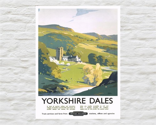 Yorkshire dales poster - yorkshire,