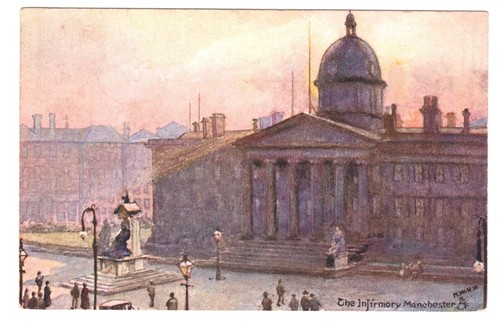 Manchester infirmary oilette - infirmary,