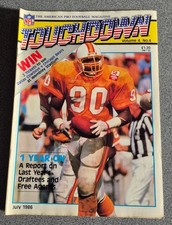 AMERICAN FOOTBALL MAGAZINE ** TOUCHDOWN ** VOL 4 NO 4 ** NFL UK 1986