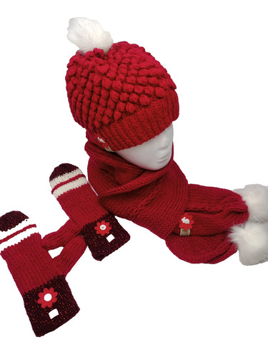 Womens ladies red knitted - womens/ladies,