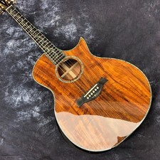 41 Inch Cutaway All Koa Wood