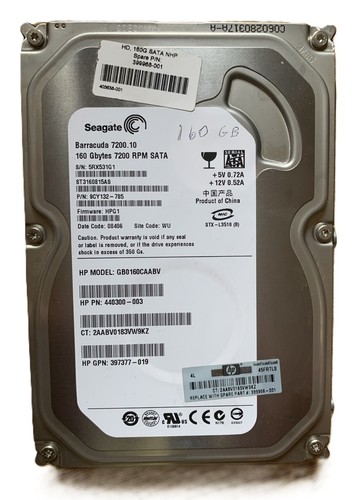 Seagate barracuda st3160815as - seagate,