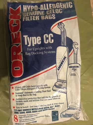 Oreck pack hypoallergenic - pack, of