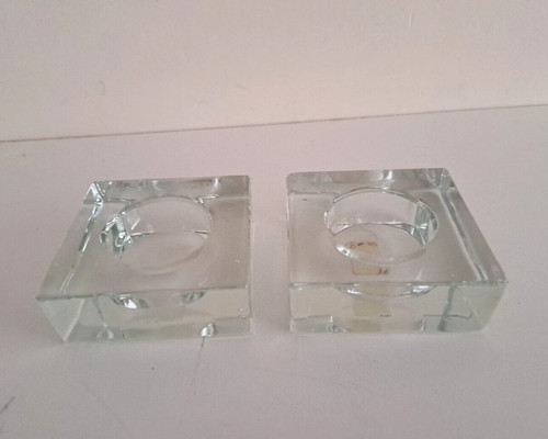 Pair ikea heavy glass - heavy,