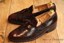 Barker tasselled burgundy - tasselled,