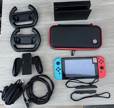 Nintendo Switch Console 32GB Bundle with Game: Mario Kart 8 Deluxe + case