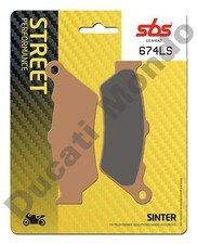 SBS Rear brake pads for Ducati