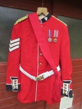 Irish Guards Uniform Size 42 Jacket Sergeant + 2 Medal Special Constable WW2 War