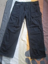 TO  MENS HIDDEN REAR ZIP G STAR RAW  COMBAT TROUSERS   FETISH  36" WAIST