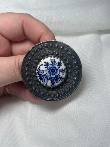 Vintage delft dutch necklace - vintage,