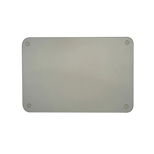 Clear glass textured worktop - textured,