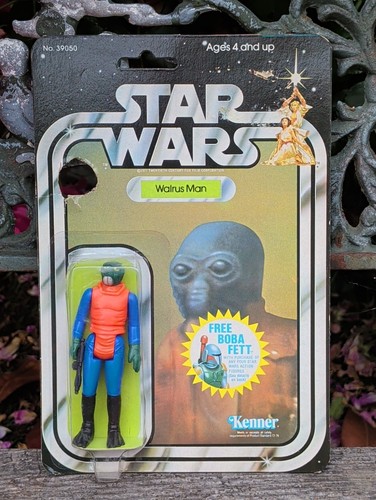 Vintage star wars walrus man - walrus,