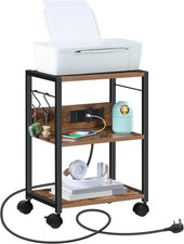 3-Tier Mobile Printer Table