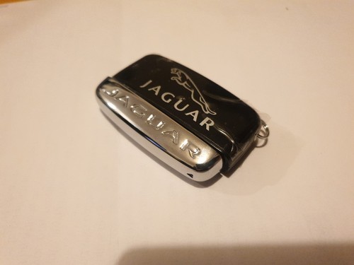 Jaguar key cover with - with, chrome