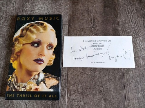 Signed promo the thrill it - thrill,