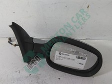 NISSAN MICRA silver k12 2009 osf mirror -