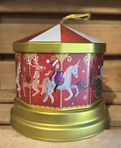 Christmas carousel empty - christmas,