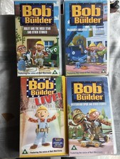 Bob the Builder Vhs X 4