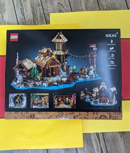 Lego ideas viking village - lego,