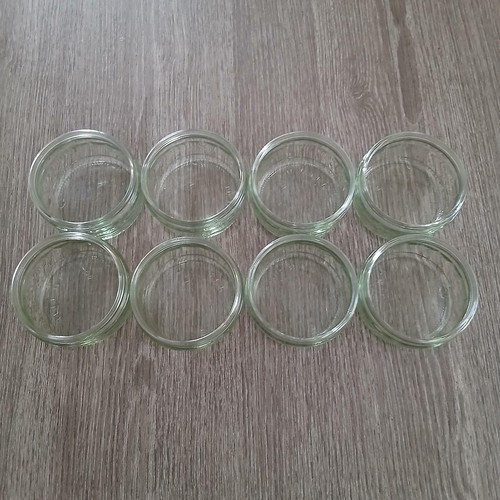 Bundle empty glass pots - x8, gu