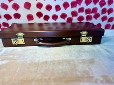 Superb vintage leather regalia, Masonic case.