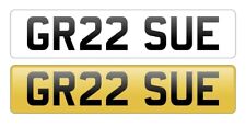 Private Number Plate SUE SUSAN