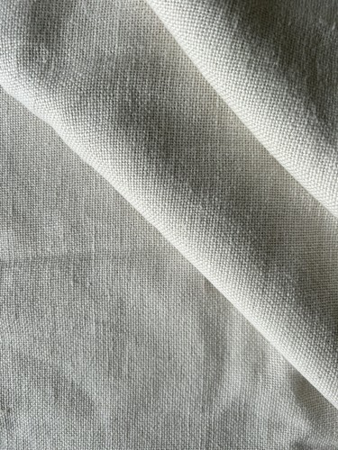 Off white linen blend luxury