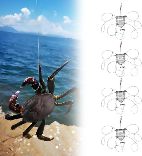 4pcs stainless steel crab - steel,