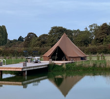 Deluxe bell tent with - 5m,