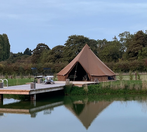 Deluxe bell tent with - 5m,