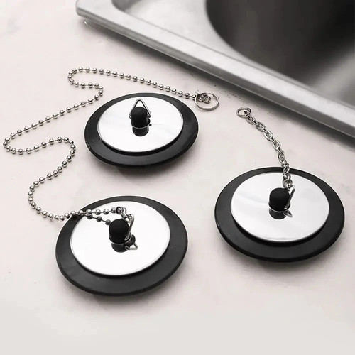 Sink plug rubber bath drain - sink,