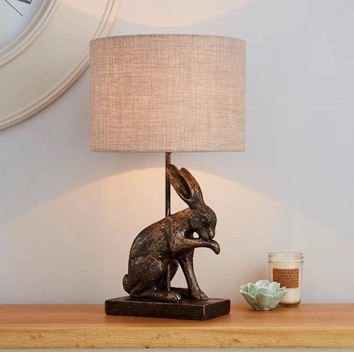 Beautiful hare rabbit licking - hare,