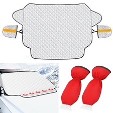 Magnetic Car Windscreen Cover Winter Ice Frost Shield Snow Protector Sun Shade