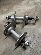 Suzue Front & Rear Hubs 36h High Flange Alloy Finish Forged Quick Release Pair