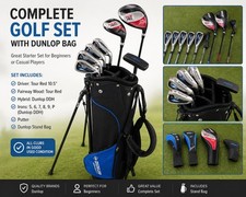 Dunlop Golf Club Set Used With