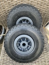 2X Solid rubber Puncture Proof Tyres
