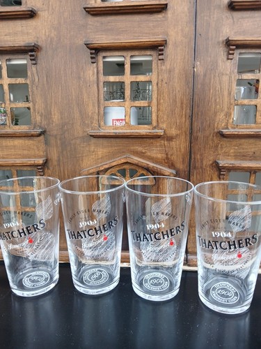 Thatchers cider pint glass - 4,